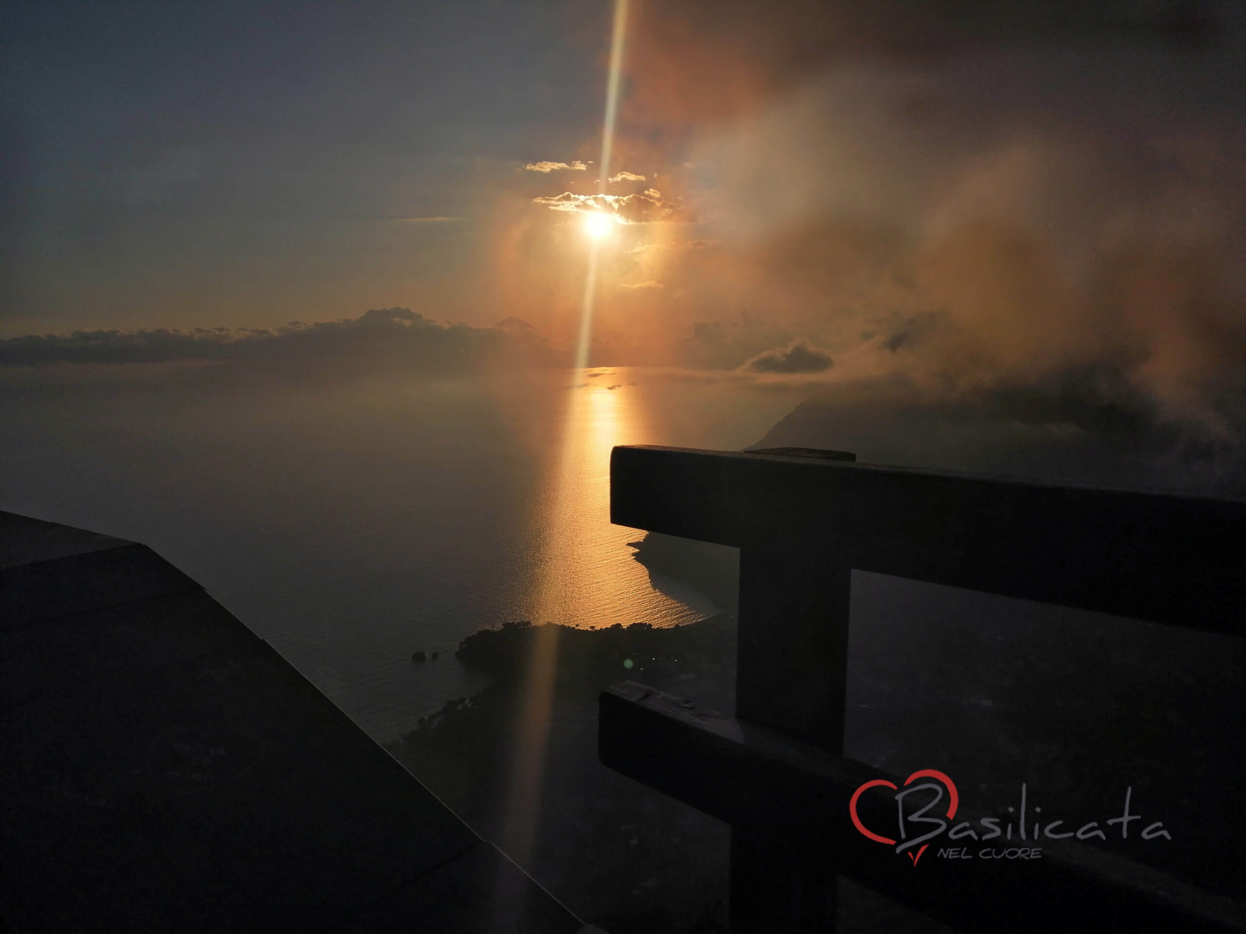 il tramonto a maratea