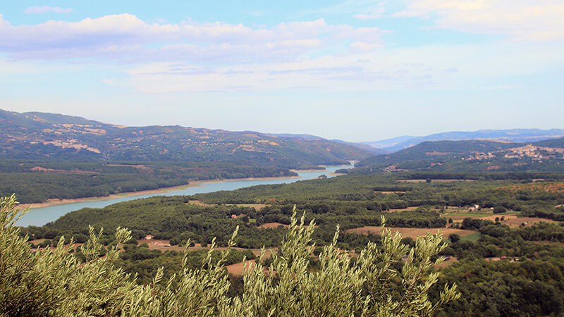 lago di pietra del pertusillo